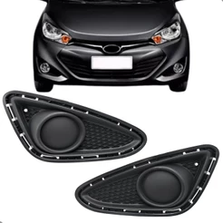 Kit 2 Moldura HB20 2012 Até 2014 2015 Sem Milha
