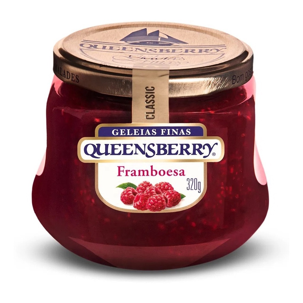 Geleia Framboesa Pote 320g Queensberry S/conservantes