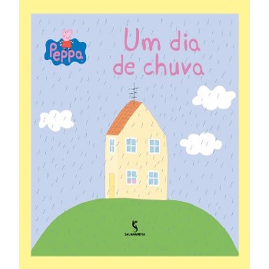 Banho peppa um dia de chuva