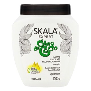 Creme de Tratamento Óleo de Coco Skala Expert 1000 g