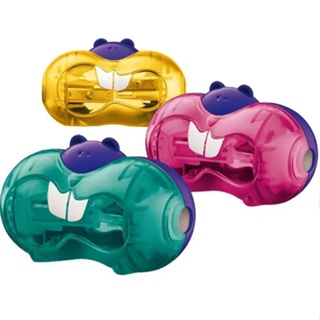 Apontador Escolar Infantil Esquilo Croc Castor 2 Furos em Oferta na Shopee