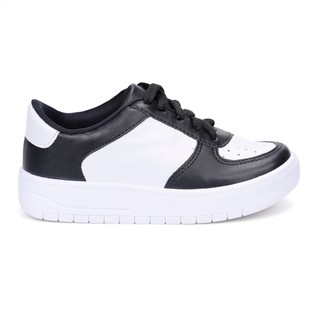 Tênis Infantil Recortes Casual Cano Curto Baixo Menina Fashion em Oferta na Shopee