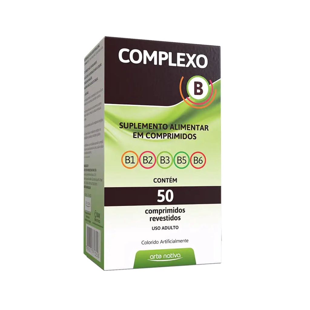 Polivitaminico Vitaminas Complexo B 50 Comprimidos