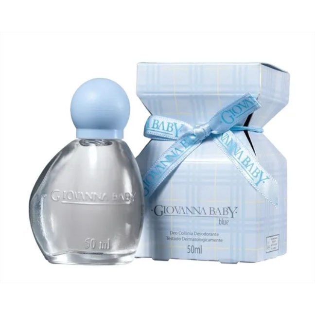 PERFUME Deo Colônia Desodorante Giovanna Baby Blue 50 ml