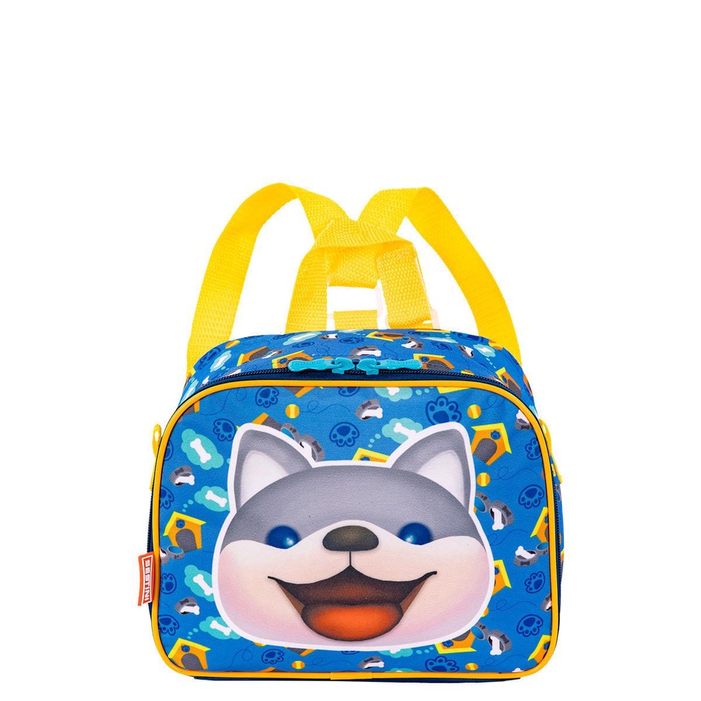 Lancheira Pequena 2 em 1 Sestini Kids Dog 3 - Colorido - Home & Living