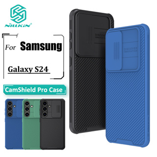 Capa Para Telefone Nillkin CamShield Pro Samsung Galaxy S24 Câmera Proteção Deslizante PC Dura À Prova De Choque em Oferta na Shopee