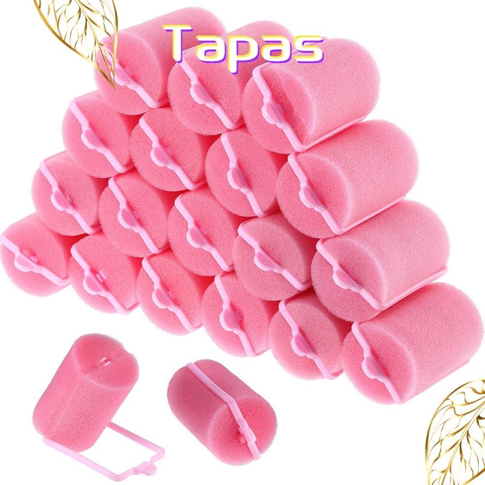 TAPAS Esponja Modelador De Cabelos Moda Pink/Yellow