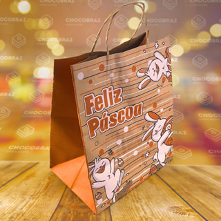 10~40 SACOLA PÁSCOA G BUNNY 23,5 X 17 X 28 - REF:7236  (LC) em Oferta na Shopee