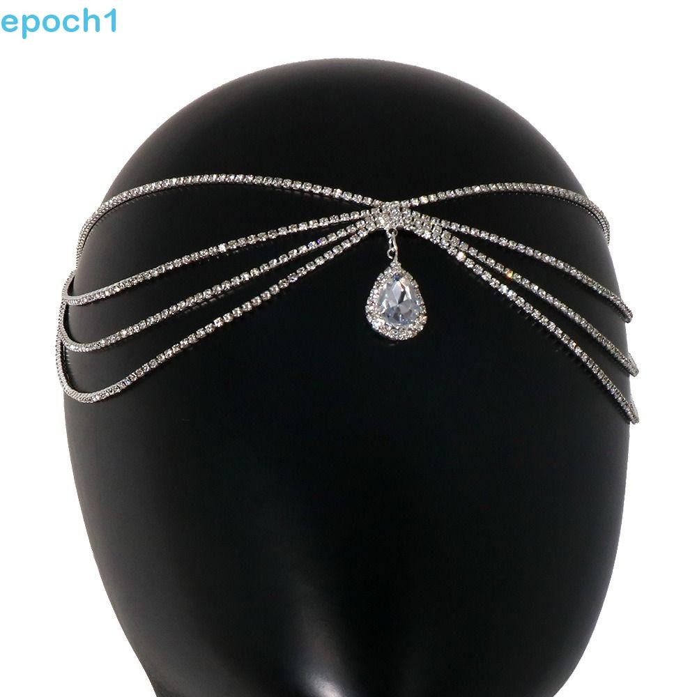 Corrente De Testa EPOCH1 , Cabeça De Strass Com Pingente De Sobrancelha , Faixa Boêmia Boho