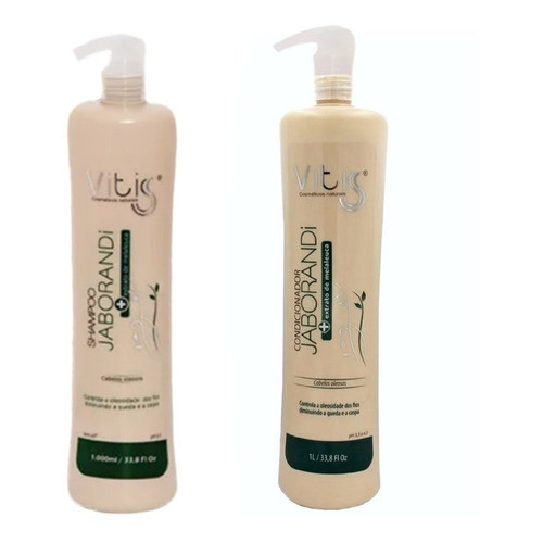 Kit Shampoo E Condicionador Jaborandi Cabelo oleoso Antiqueda Casp