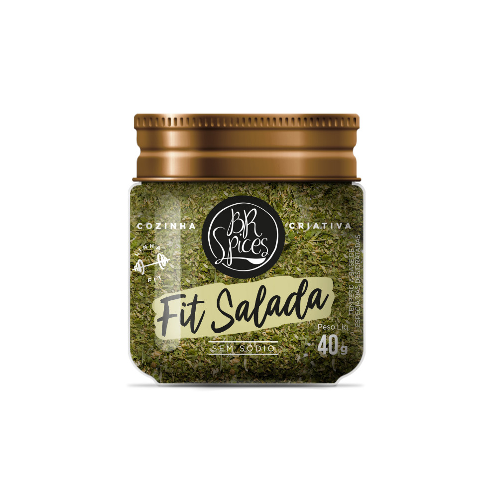 Tempero Pote BR Spices Fit Salada 40g em Oferta na Shopee