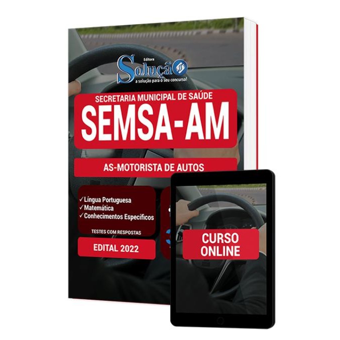Apostila SEMSA-AM - AS-Motorista de Autos