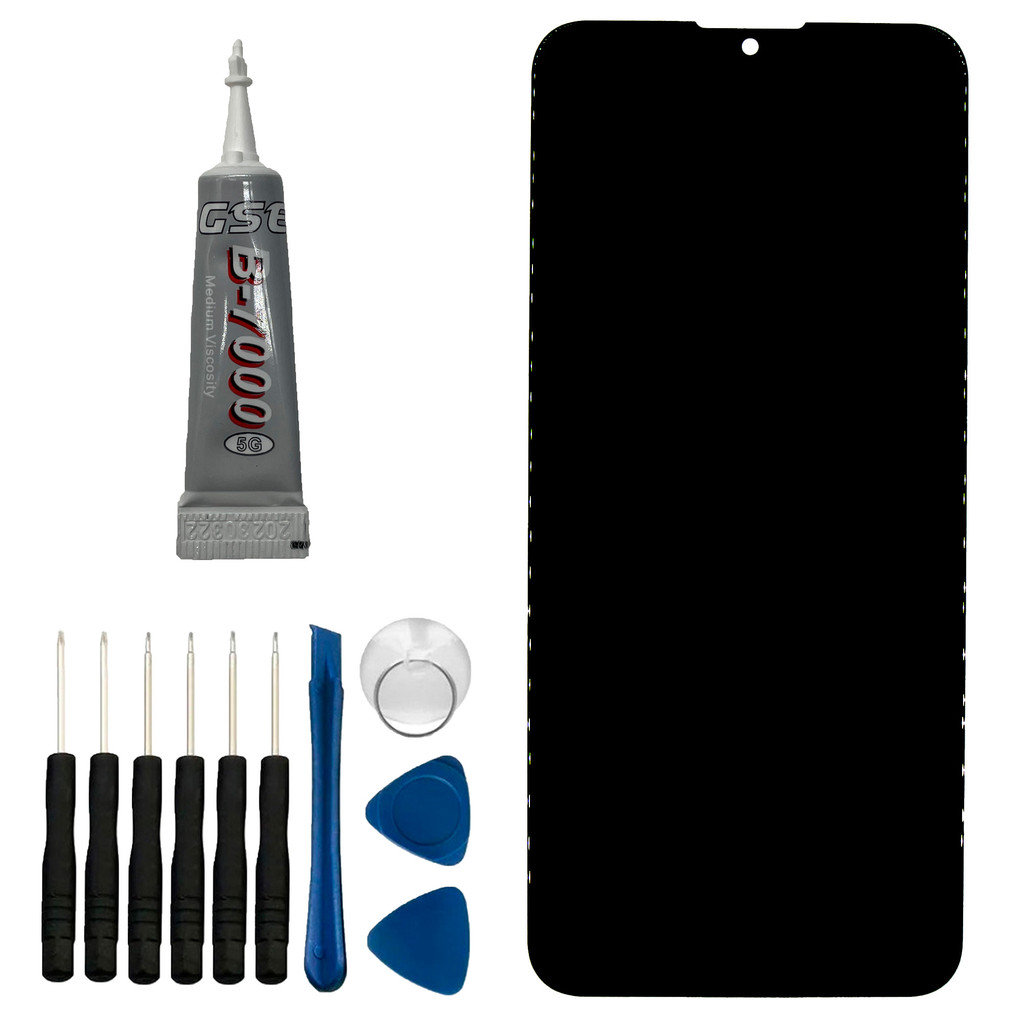 Tela LCD Frontal Completa Compatível com Moto E7 Power XT-2097 + Kit Reparo