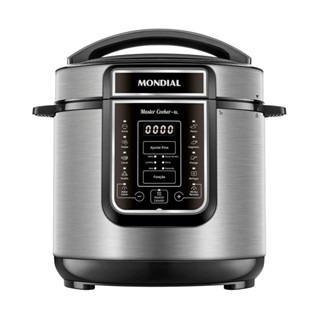 Panela de Pressão Elétrica Mondial PE-60-6L-I - 6 Litros, Preto/Inox em Oferta na Shopee