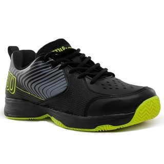 Tênis Esportivo K Padel 2.0 Clay Masculino Preto Neon - Wilson