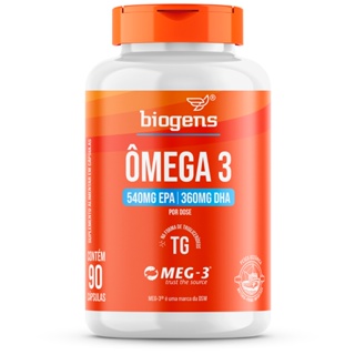 BIOGENS ÔMEGA 3 TG MEG 3 - 90 CAPS em Oferta na Shopee