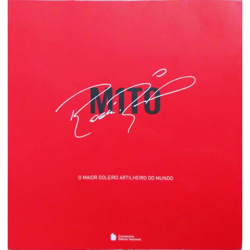Livro Físico Biografia M1to Rogério Ceni O Maior Goleiro Artilheiro do Mundo Edição Compacta