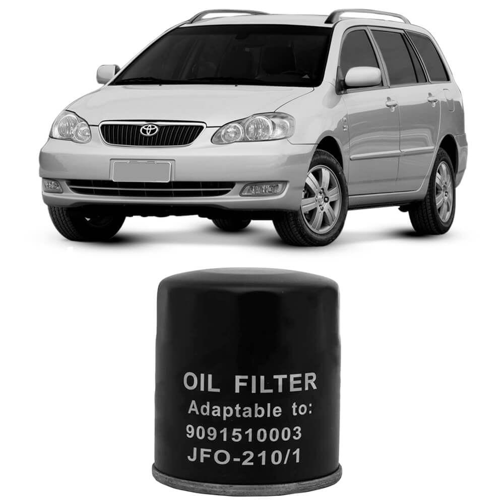 Filtro Óleo Toyota Corolla Fielder 1.8 2005 A 2008 Wega