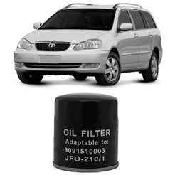 Filtro Óleo Toyota Corolla Fielder 1.8 2005 A 2008 Wega