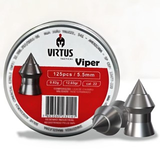 Chumbinho Virtus Viper 5.5mm 125 Unidades - Votex