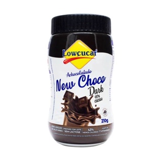 Achocolatado New Choco Dark 210g - Lowçucar em Oferta na Shopee