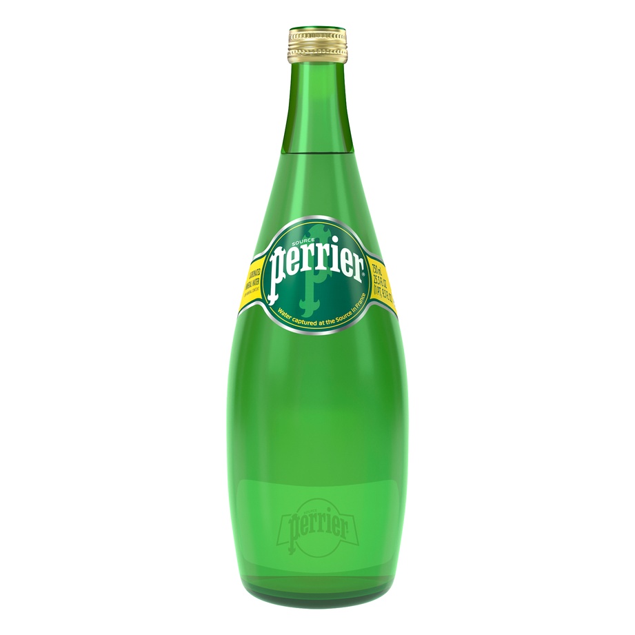 AGUA PERRIER MINERAL COM GÁS 750ML