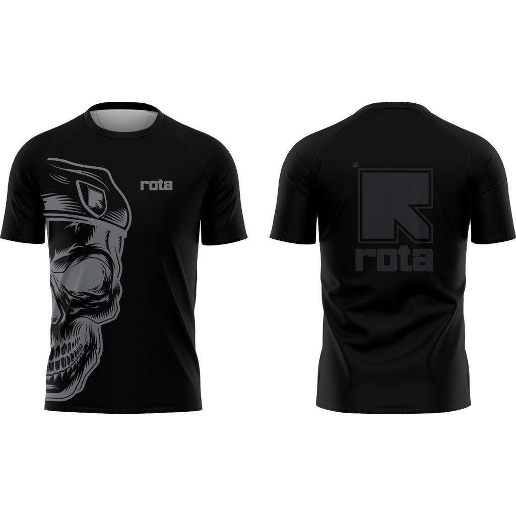 Camisa Rota Caveira Admiradores Policia Uso Liberado