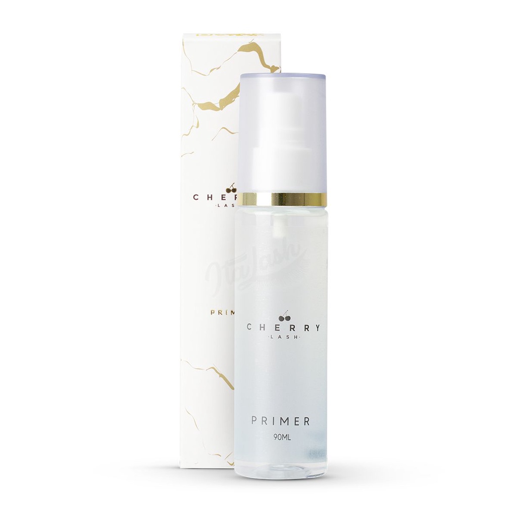 Primer Cherry para extensão de cílios desengordurante 90ml
