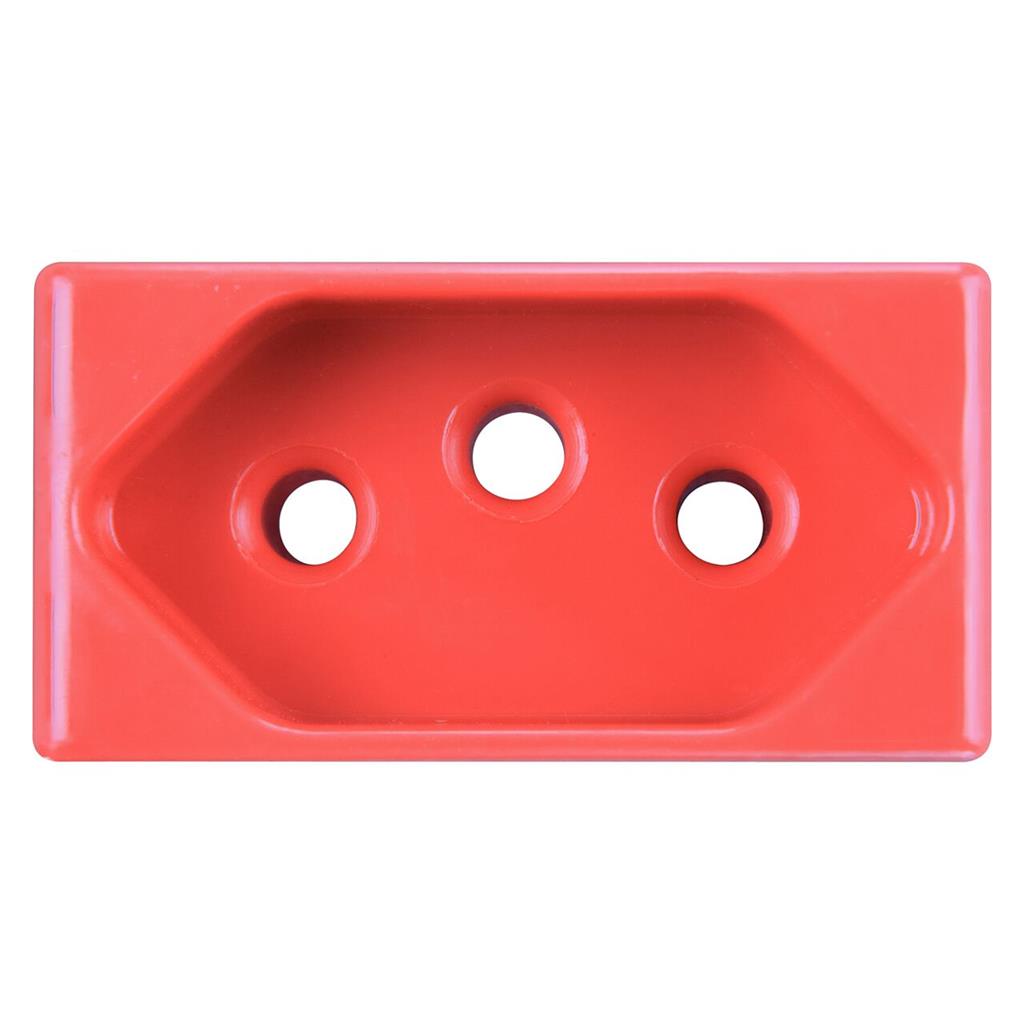 Modulo Tomada 2P+T 20A 250V Vermelho 57115039 Tramontina em Oferta na Shopee