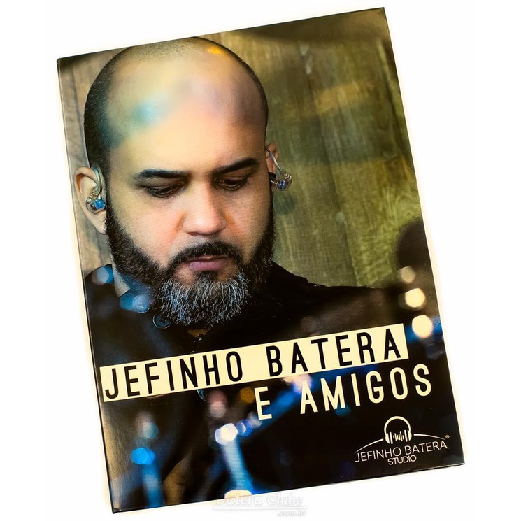 DVD e CD Jefinho Batera e Amigos tocando lindas músicas Gospel, Pop, Funk, Samba e Fusion