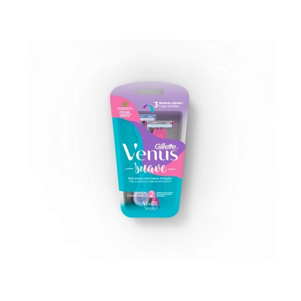 Aparelho Depilatório Gillette Venus 3 c/2un