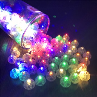 15Pcs Balão Redondo De Leds Light/Mini Flash/Luz De Bola Luminosa Para Decoração De Aniversário De Casamento