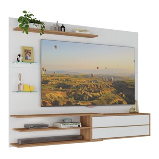 Painel para TV até 65 Polegadas 1 Porta e Prateleiras Multimóveis MP1064