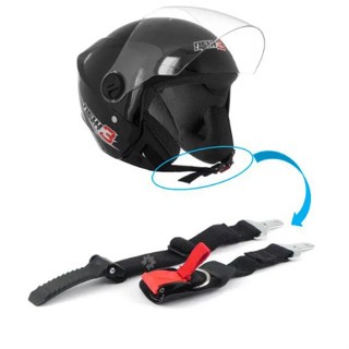 Cinta Jugular Capacete Com Engate Rápido Micrométrico em Oferta na Shopee