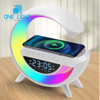 G-speaker Smart Bluetooth Caixa De Som Inteligente Carregador Sem Fio Induçâo Luminária Led