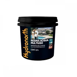 Resina Acqua Multiuso Hydronorth Alto Brilho Cores