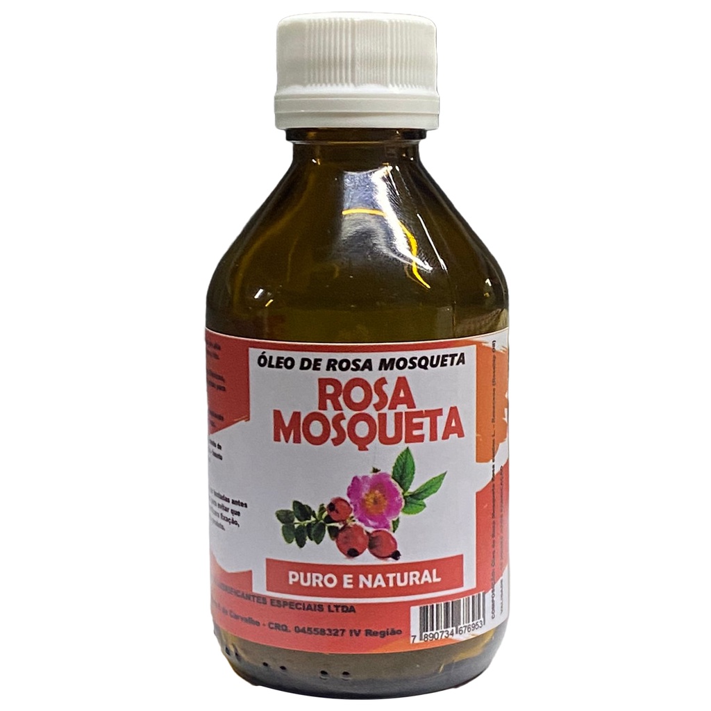 Óleo Essencial De Rosa Mosqueta 100% Puro Natural 100ml em Oferta na Shopee