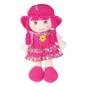 Boneca Maria Chiquinha Pano Bebê Criança Naninha Macia em Oferta na Shopee