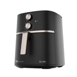 Fritadeira Elétrica Air Fryer WAP Mega Family WAP 7,1 Litro Preta