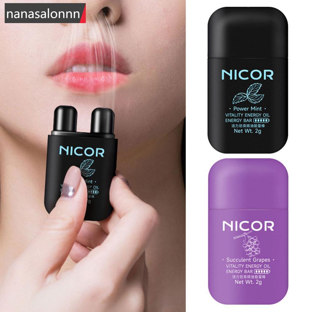 NANASN | Bastão De Energia Potente Inalador Nasal De Sucção Refrescante Portátil J7W8 em Oferta na Shopee