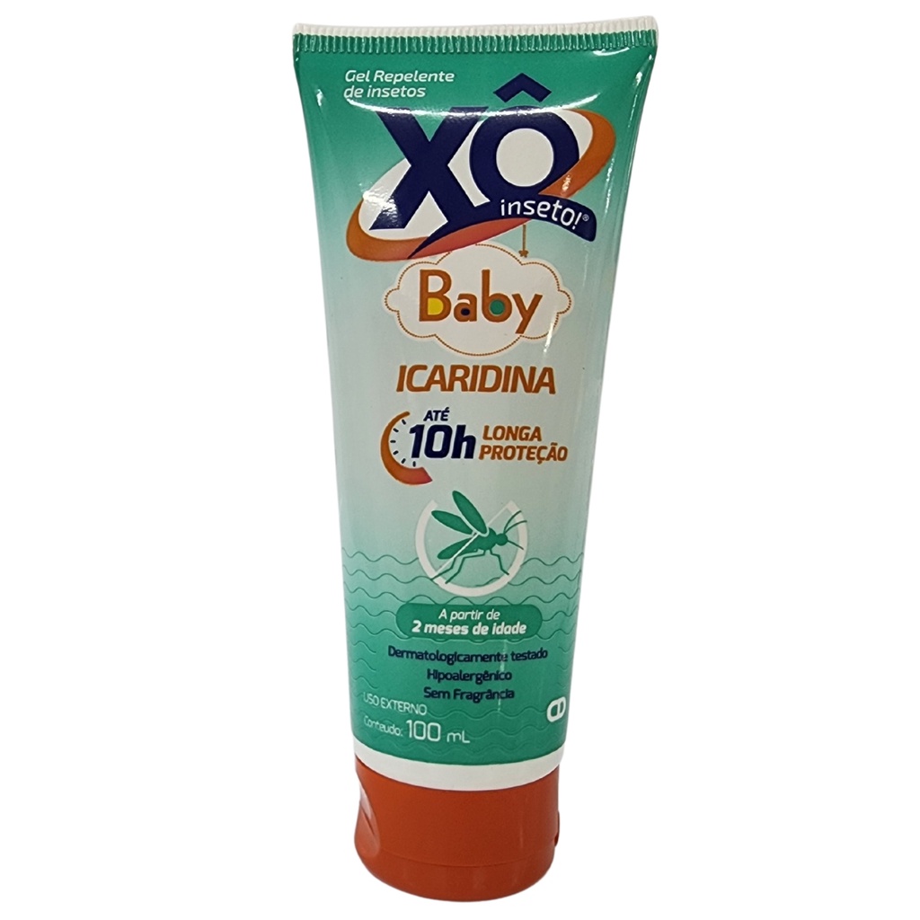 Repelente de Insetos em Gel Baby Icaridina Xô Inseto! Cimed 100ml