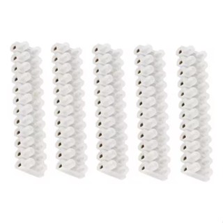 05 Barras Conector Elétrico Tipo Sindal C12 Bornes 1 A 1,5mm