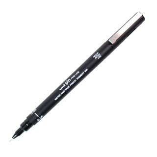 Caneta Nankin Uni Pin fine line 0.05 Preto Mitsubishi