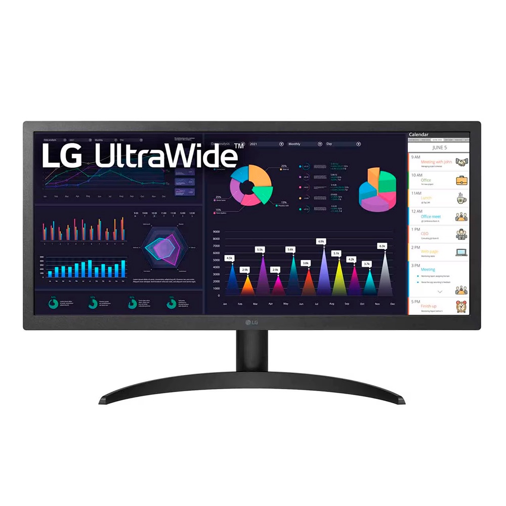 Monitor Gamer LG Ultrawide 26 Ips Full Hd 75hz 1ms Freesync 26WQ500-B