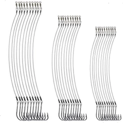 Kit 30 Anzol Encastoado 4330 Flexivel - 3/0 4/0 E 5/0 Marine