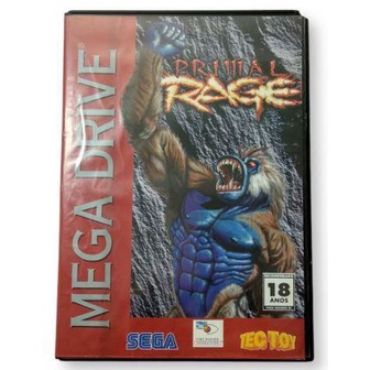 Jogo Primal Rage Original - Mega Drive