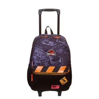 Mochila de Rodinha Grande Jurassic M Plus - Colorido