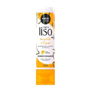 Condicionador Meu Liso Muito + Liso Salon Line 300ml