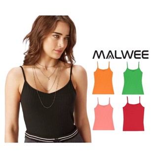 Blusa Malwee malha canelada de viscose