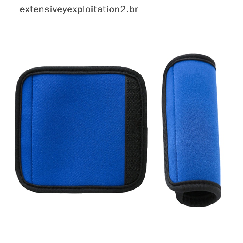 Moda Confortável Capa De Bagagem Mala Neoprene Identificador Macia Protetora De Braço De Carrinho De Passeio Mão .